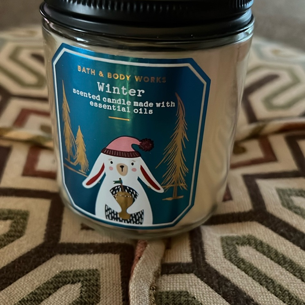 Winter Mini Candle Bath and Body Works